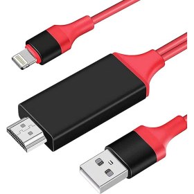 Resim Maxgo 2116 Iphone HDMI Hdtv Cep Telefonu Tv Görüntü Aktarma Kablosu -2 Metre 