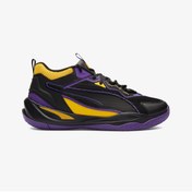 Resim Puma Playmaker Erkek Siyah Basketbol Ayakkabısı 