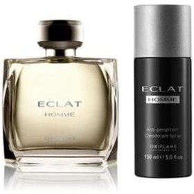 Resim Oriflame Eclat Homme Edt 75 Ml Erkek Parfümü+ Anti-perspirant Sprey Deodorant 150 Ml 