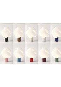 Resim Twisto Model - Led Abajur - Masa Lambası - Usb 5v İle Çalışır - Slim Led Aydınlatması Dahildir - Dekoratif Lamba - Renk Seçenekli Çok Renkli 
