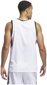 Resim adidas Crazy Lite Erkek Beyaz Basketbol Forması (JN0337) 