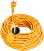 Resim Mena Rise SheronShop Seyyar Uzatma Kablosu, Erkek ve Dişi Fiş Kaplinli, Kapaklı Prizli, 3x2.5 mm, Kalın Ka 