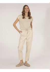 Resim Pierre Cardin Kadın Krem Pantolon Kanvas-chino 50263163-vr071 Krem 