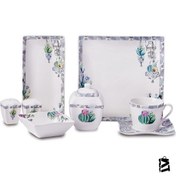 Resim Korkmaz Link Collection 28 Parça Kare Kahvaltı 