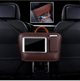 Resim Cbtx Araç Ön Koltuk Askı Çantası Cep Telefonu Saklama Çantası Kahve 