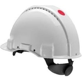 Resim 3M G3000 Peltor Havalandırmalı Uv Korumalı Vidalı Beyaz Baret 