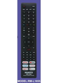 Resim HUAYU KL RM-L1655 NETFLIX-YOUTUBE-GOOGLE PLAY TUŞLU UNIVERSAL LCD 
