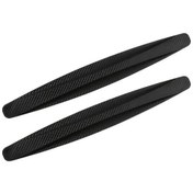 Resim Turcoshop11 Siyah Oto Gövde Çarpışma Önleyici Şerit, Dört Yan Çizilme Koruma Levhası 