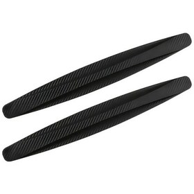 Resim Turcoshop11 Siyah Oto Gövde Çarpışma Önleyici Şerit, Dört Yan Çizilme Koruma Levhası 