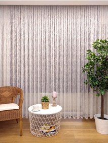 Resim Evdepo Home Kullanıma Hazır Örme Tül Perde (543683267) 