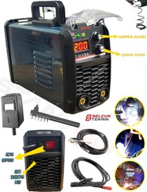 Resim STANVOLT 200 Amper Profesyonel İnverter Tip Çapak Ve Amper Ayarlı Çanta Kaynak Makinesi 