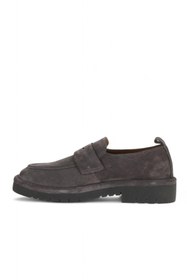 Resim Bueno Shoes Gri Süet Kadın Loafer 01wz6703 