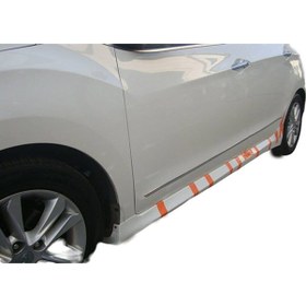 Resim Hyundai i30 Sport Marşpiyel Seti Mat Siyah Plastik 2017 - 2021 