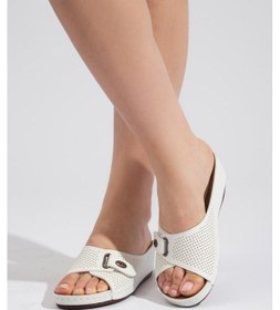 Resim Roy Jones Kadın Ortopedik Konfor Modeli Günlük Yumuşak Anatomik Tabanlı Terlik Siyah 