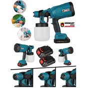 Resim Germany Style 258vfx Yüksek Basınçlı Çift Akülü Sprey Boya Püskür 