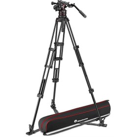 Resim Manfrotto MVK612TWINGA Nitrotech 612 & Alu Twin GS Video Tripod 