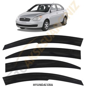 Resim Hyundai Accent Era 2006 - 2012 Mügen Cam Rüzgarlığı 4 Lü Takım 