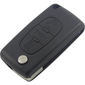 Resim Citroen 3 Buton Sustalı Kumanda Kabı 