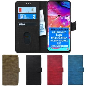 Resim cover garage Samsung Galaxy A31 Kılıf Kapaklı Cüzdan Kredi Kartlık 