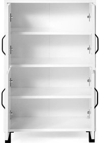 Resim Gonca Kapaklı Çok Amaçlı Dolap Ayakkabılık 63x35x99cm 001 