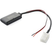 Resim Araba Kablosuz Bluetooth Modülü Aux Ses Adaptörü Kablosu Bluetooth Müzik Alıcısı Mazda 5 8 Cx9 Cx7 İçin 