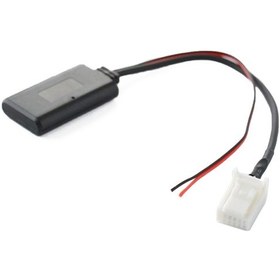 Resim Araba Kablosuz Bluetooth Modülü Aux Ses Adaptörü Kablosu Bluetooth Müzik Alıcısı Mazda 5 8 Cx9 Cx7 İçin 