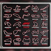Resim Genç 3D F1 2026 Pista Takvimi – Sektörler ve Yarış Tarihleri | 25X22cm 