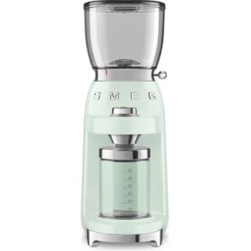 Resim Smeg Pastel Yeşil Filtre Kahve Makinesi ve Kahve Öğütme Makinası Seti 