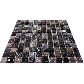 Resim MozaiKristaL Yaşam Alanlarının Tüm Yüzeyleri Için 25x25x5 Mm. Cam Mozaik. ( 1 Koli = 1 M2 Fiyatıdır ) 