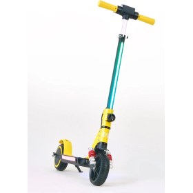Resim SIMATE Elektrikli Çocuk Scooter 130W | 3 Kademe Hız | Ayarlanabilir Gidon | Uzun Menzil |koruma Seti Hediye 