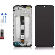 Resim Xiaomi Redmi 9C Çıtalı Lcd Dokunmatik Ekran Tamir Seti 