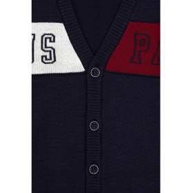 Resim U.s. Polo Assn. Erkek Çocuk Lacivert Hırka (Triko) 50317115-VR033 