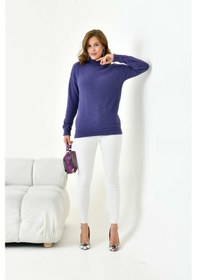 Resim Ftz Women Kadın Basic Kazak Mor 20878 Mor 