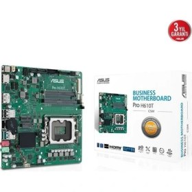 Resim Asus Pro H610T-CSM Ddr5 Hdmı-Dp Pcıe 4.0 1700P Matx Kurumsal Anakart 
