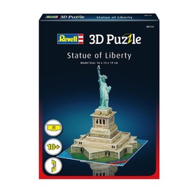 Resim Revell 3D Mini Puzzle Özgürlük Heykeli 00114 