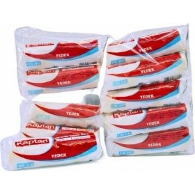 Resim Genel Parmak Rulo Yedek 10CM 4'' Kaptan 4 Adet 