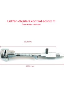 Resim Bross Otomotiv BSP794 Toyota İçin Kontakt Şaftı Tamir Parçası 2061B ; 2061 B 