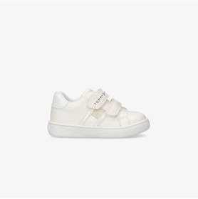 Resim Tommy Hilfiger Flag Velcro Bebek Bej Spor Ayakkabı T1a9-33726-0375100 Bej 