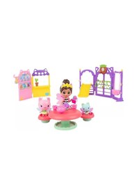 Resim Gabbys Dollhouse Kitty Peri Bahçe Partisi Oyun Seti 