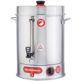 Resim eurofaz Işıkgaz Silverinox Sanayi Tip 160 Bardak Filtre Kahve Makinesi Otomat 