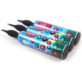 Resim Mini El Pompası 30 Cm Havuz Şişirme Pompası Balon Şişirme Pompası 