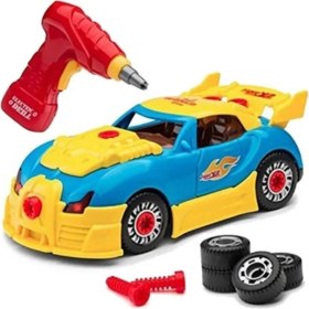 Resim Zapp Toys Sesli ve Işıklı Sök Tak Spor Araba Tamir Seti Oyuncağı 