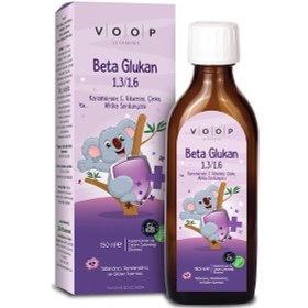 Resim Voop Beta Glukan 13/16 Kara Mürver Vitamin C Çinko Şurup 150 