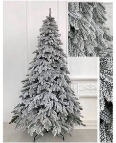 Resim İthal Lüks Karlı Yılbaşı Ağacı 230 Cm Diğer 