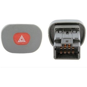 Resim Clio 2 Dörtlü Düğmesi Flashör Butonu 7700421820 465340641 