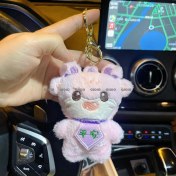 Resim Silver1 Yeni Iyi Şanslar Maskot Peluş Bebek Kolye Sevimli Küçük Ejderha Karikatür Bebek Çanta Çekicilik Anahtarlık Küçük Kolye (Yurt Dışından) 