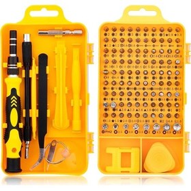Resim Dailylink 115 İn 1 Hassas Sarı Çoklu Tornavida Seti El Alet Takım 