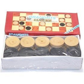 Resim Ahşap Tavla Pulu 