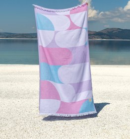 Resim Lyra Peştamal 90x170 Pembe - Pembe / 90x170 