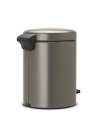 Resim Brabantia Çöp Kutusu 5 Litre Newicon Pedallı Platin 112683 
